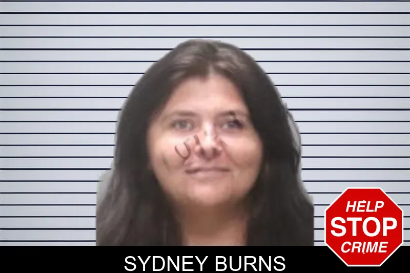Sydney Burns mugshot