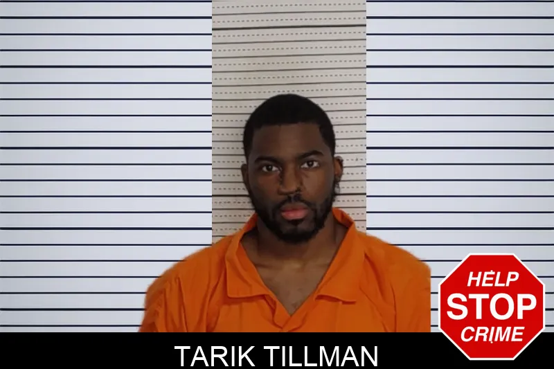 Tarik Tillman mugshot