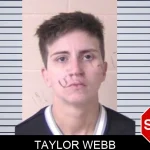 Taylor Webb mugshot