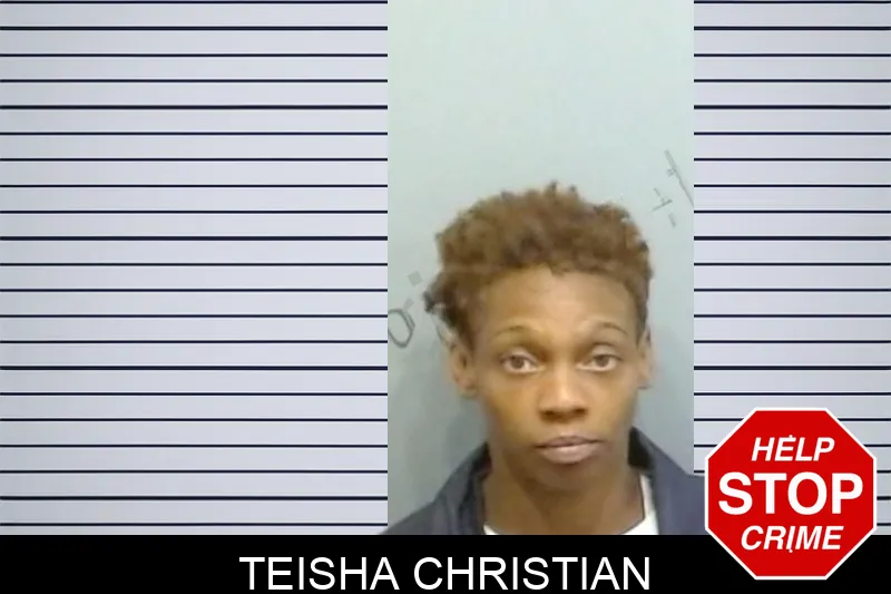 Teisha Christian mugshot