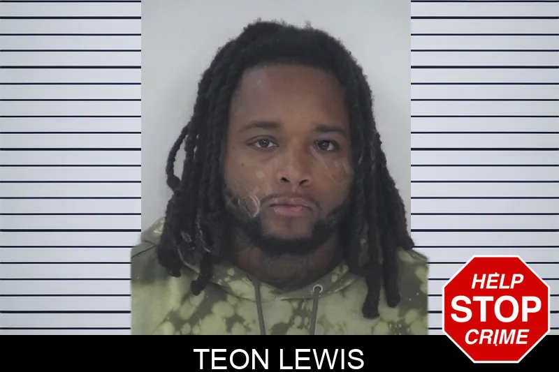 Teon Lewis mugshot