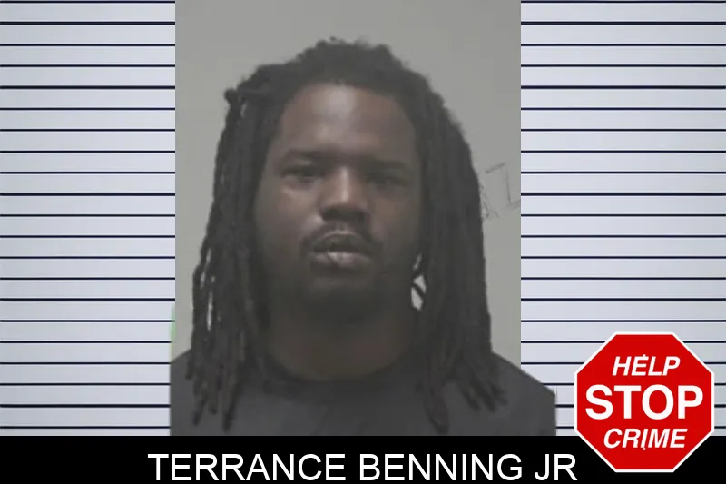 Terrance Benning Jr mugshot – Coweta County , Georgia Terrance Benning Jr mugshot