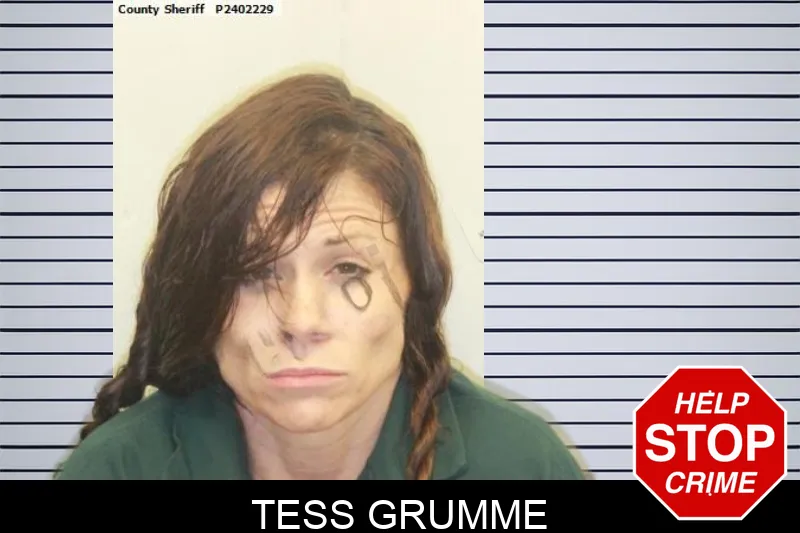 Tess Grumme mugshot