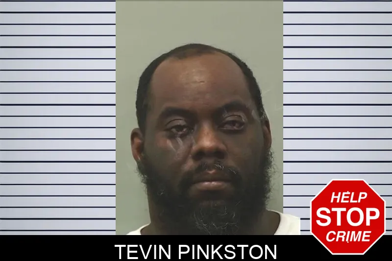 Tevin Pinkston mugshot