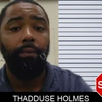 Thadduse Holmes mugshot – Peach County , Georgia Thadduse Holmes mugshot