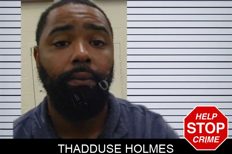 Thadduse Holmes mugshot – Peach County , Georgia Thadduse Holmes mugshot