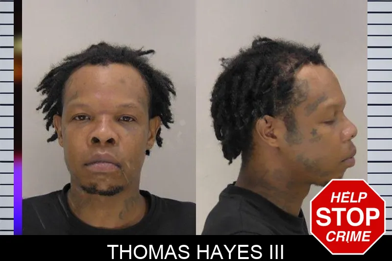 Thomas Hayes III mugshot