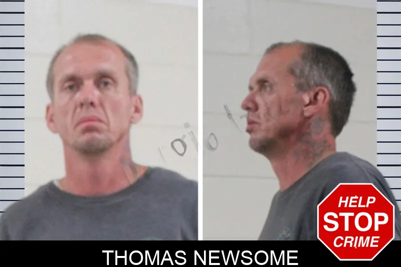 Thomas Newsome mugshot – Houston County , Georgia Thomas Newsome mugshot