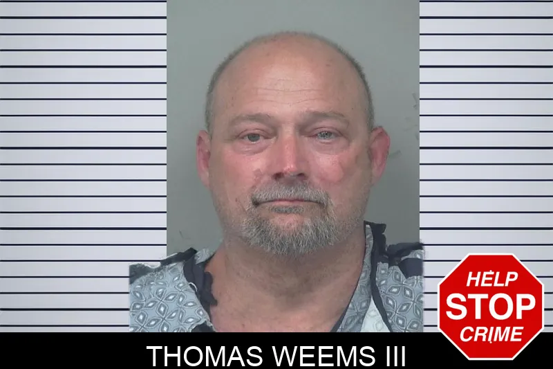 Thomas Weems III mugshot – Gwinnett County , Georgia Thomas Weems III mugshot