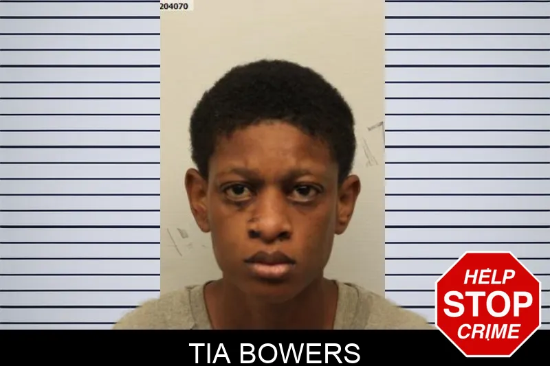 Tia Bowers mugshot