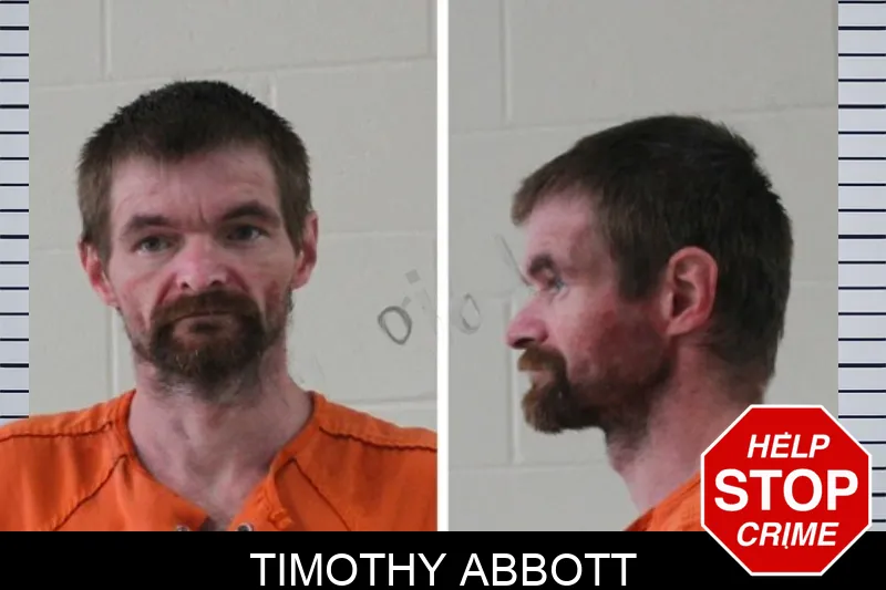 Timothy Abbott mugshot
