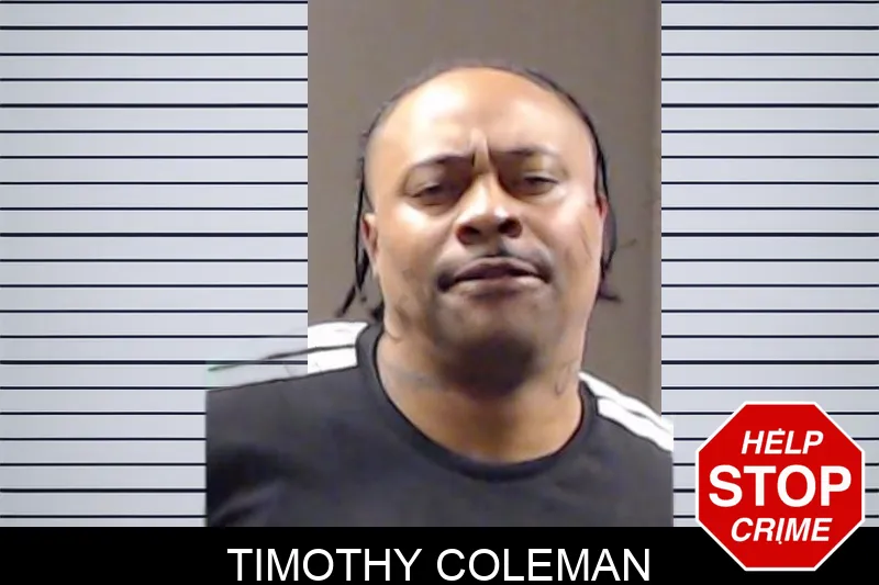 Timothy Coleman mugshot