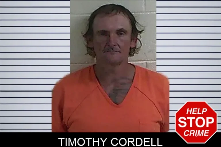 Timothy Cordell mugshot – Fannin County , Georgia Timothy Cordell