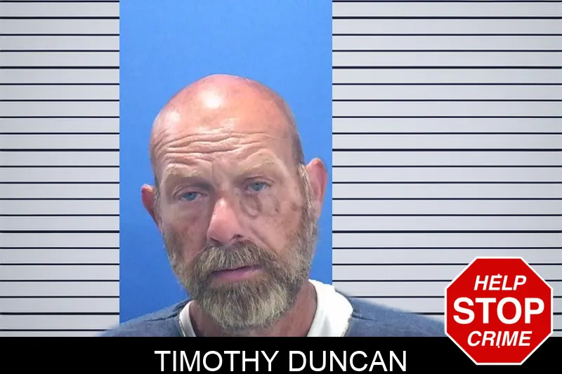 Timothy Duncan mugshot