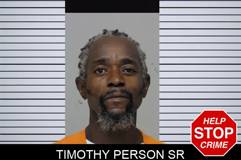 Timothy Person Sr mugshot – Bibb County , Georgia Timothy Person Sr mugshot