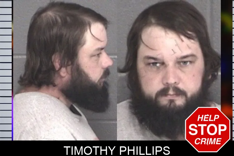 Timothy Phillips mugshot