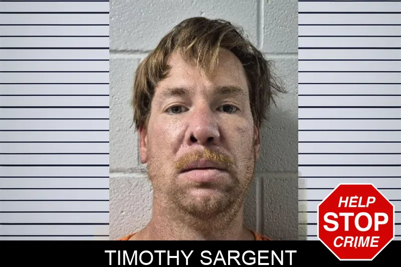 Timothy Sargent mugshot