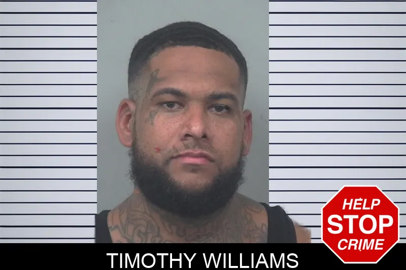 Timothy Williams mugshot
