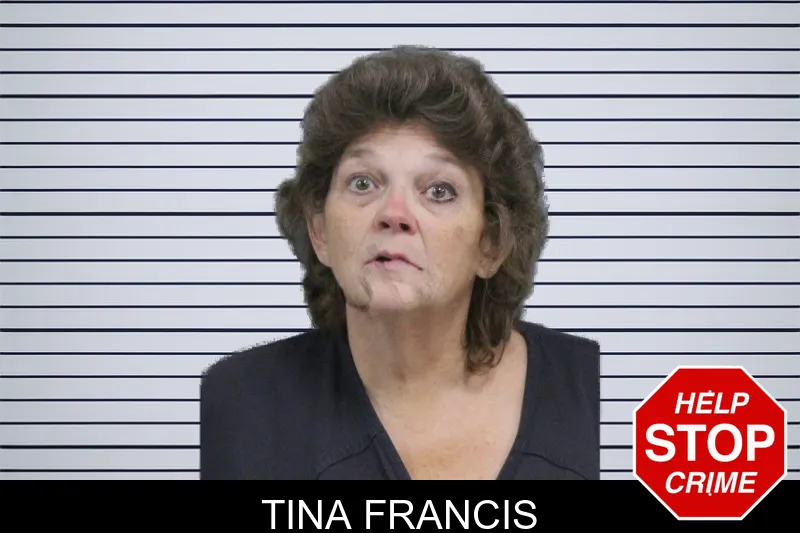 Tina Francis mugshot