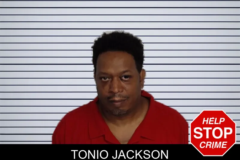 Tonio Jackson mugshot
