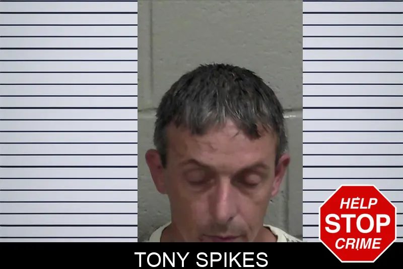 Tony Spikes mugshot