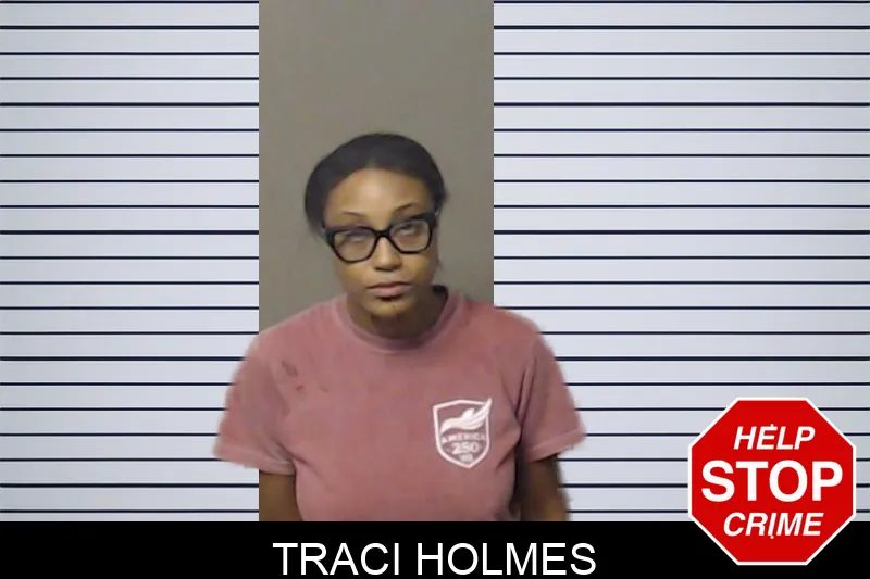 Traci Holmes mugshot