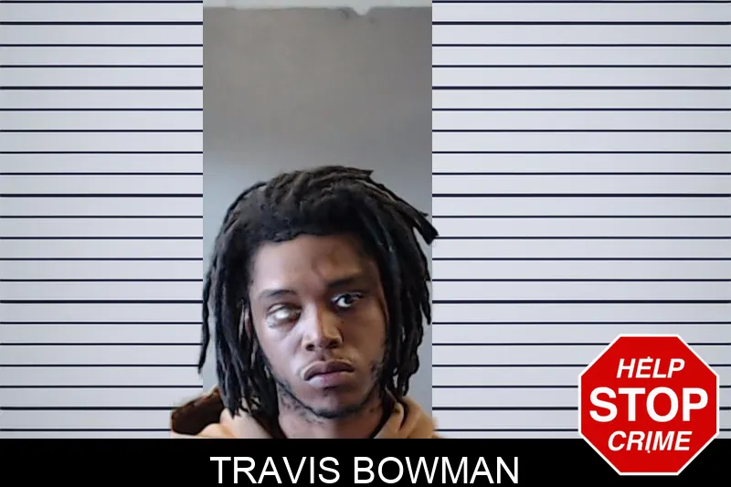 Travis Bowman mugshot