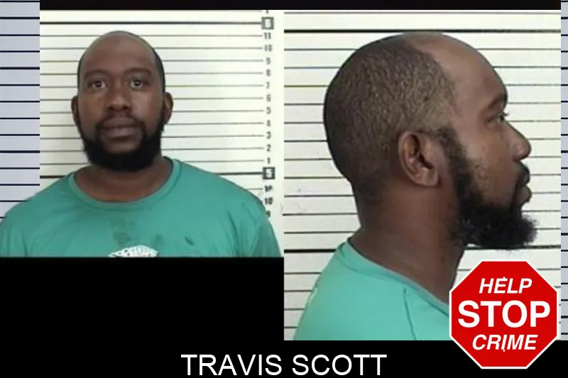 Travis Scott mugshot – Camden County , Georgia Travis Scott mugshot
