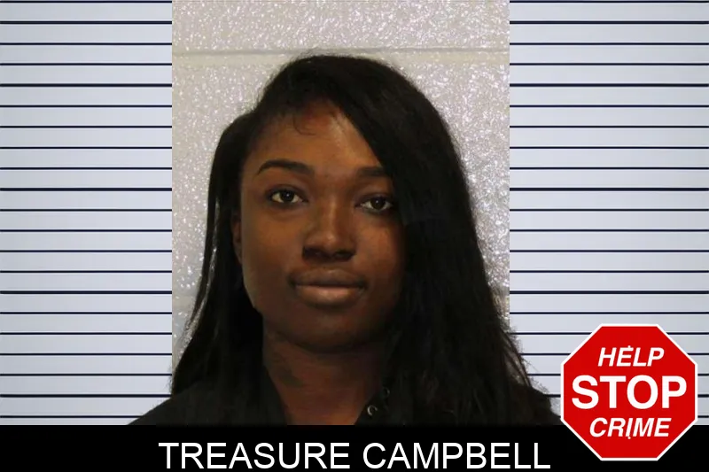 Treasure Campbell mugshot