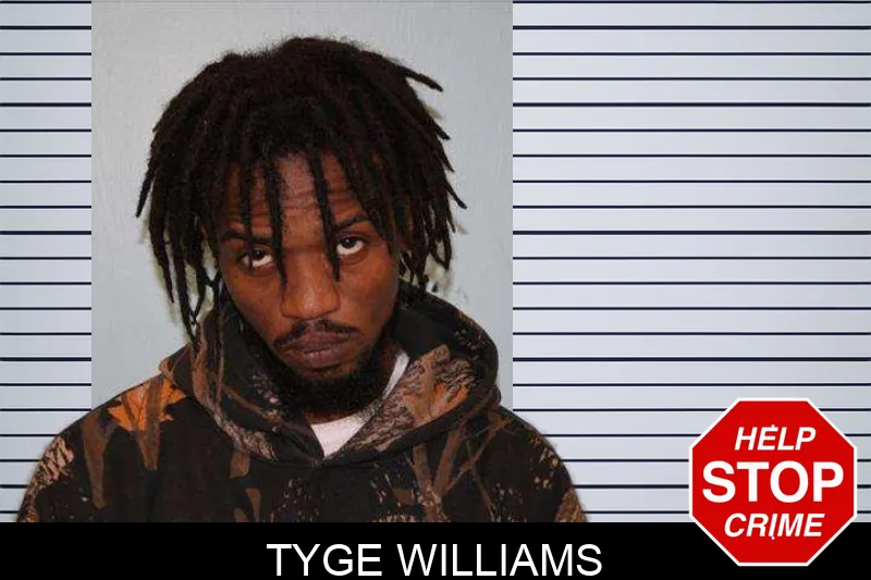 Tyge Williams mugshot