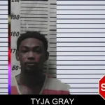 Tyja Gray mugshot