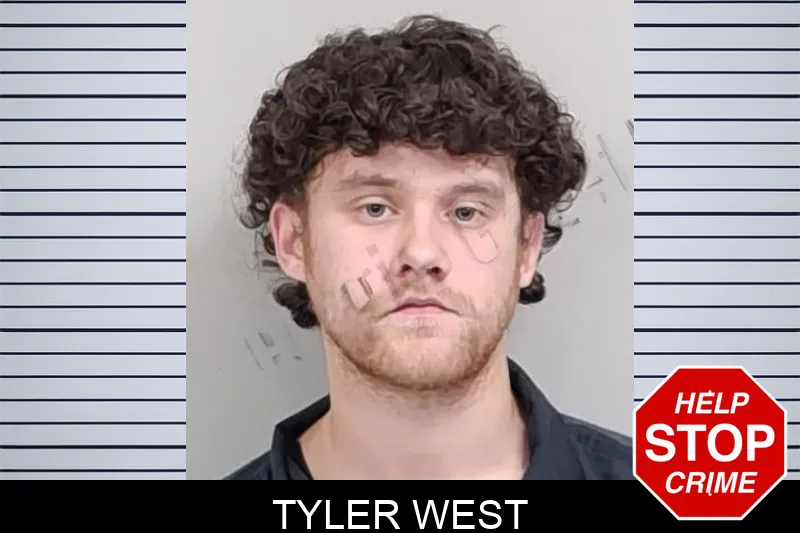 Tyler West mugshot