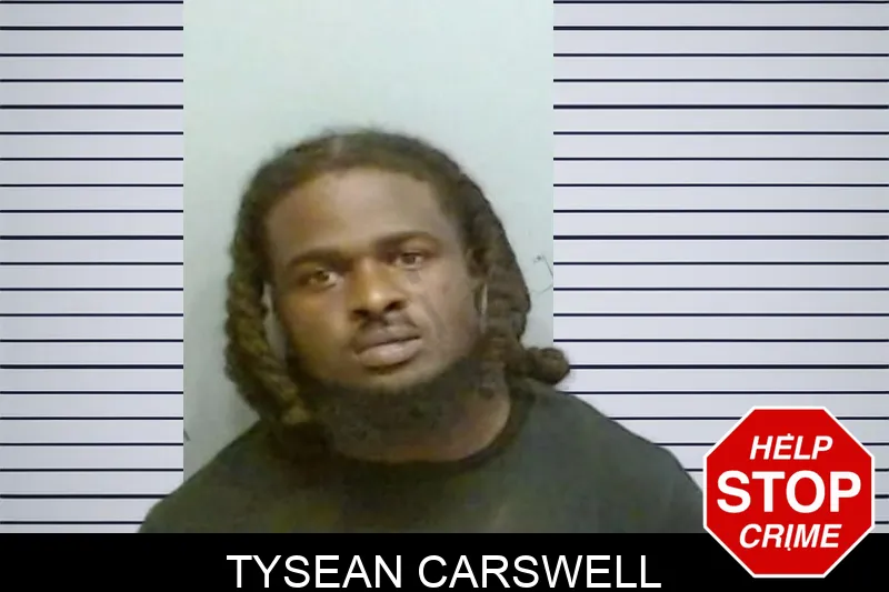 Tysean Carswell mugshot