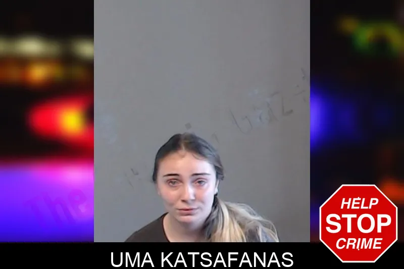Uma Katsafanas mugshot