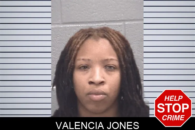 Valencia Jones mugshot
