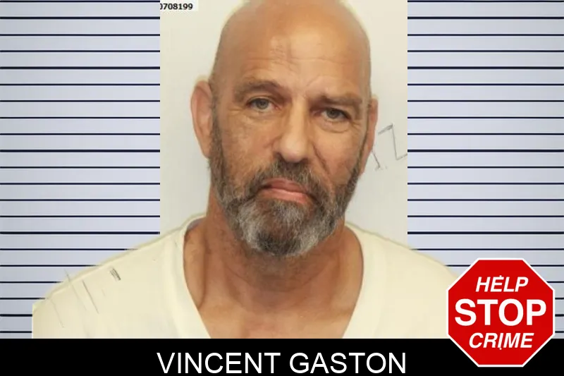 Vincent Gaston mugshot