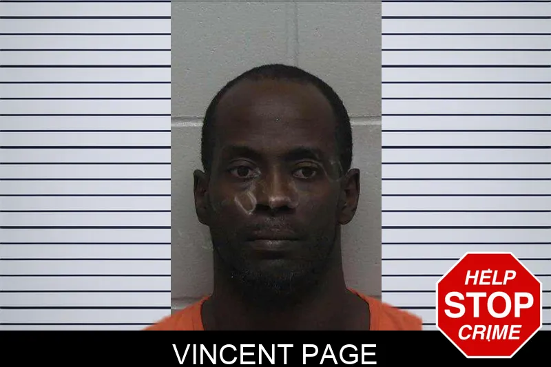 Vincent Page mugshot