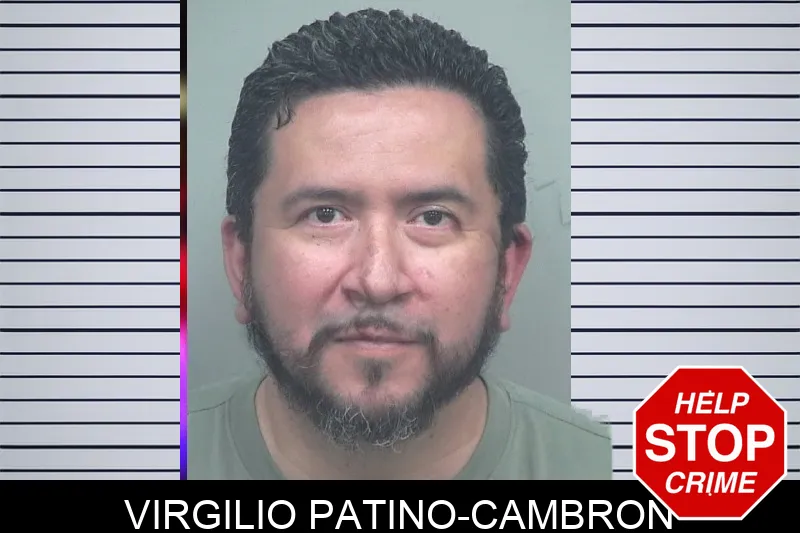 Virgilio Patino-Cambron mugshot – Gwinnett County , Georgia Virgilio Patino-Cambron mugshot