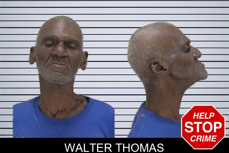 Walter Thomas mugshot