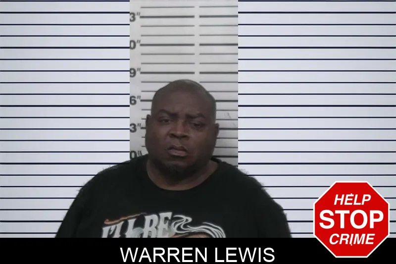 Warren Lewis mugshot