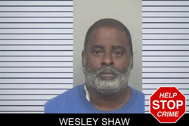 Wesley Shaw mugshot