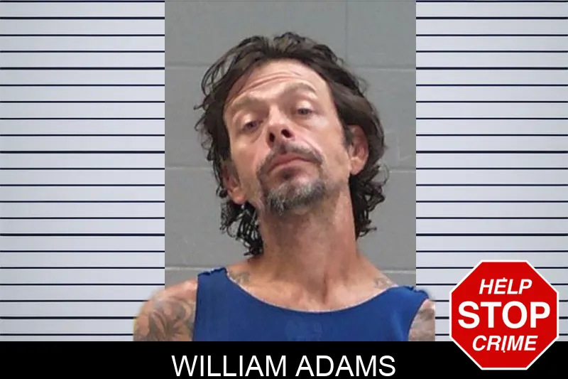 William Adams mugshot