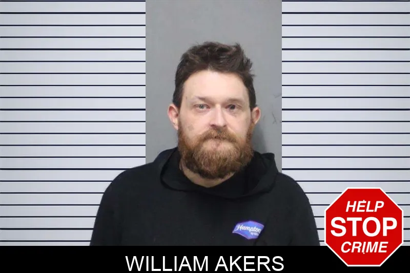 William Akers mugshot