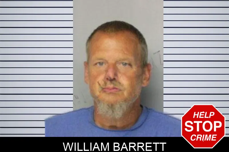 William Barrett mugshot – Hall County , Georgia William Barrett mugshot