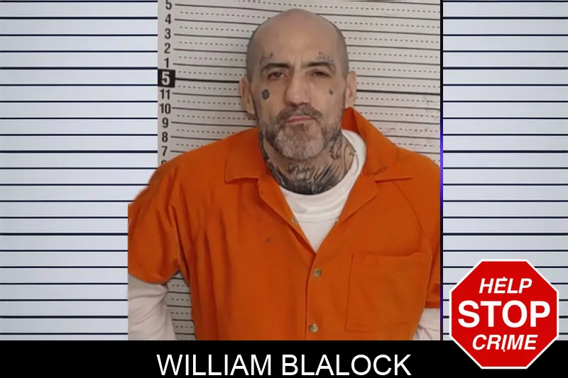 William Blalock mugshot