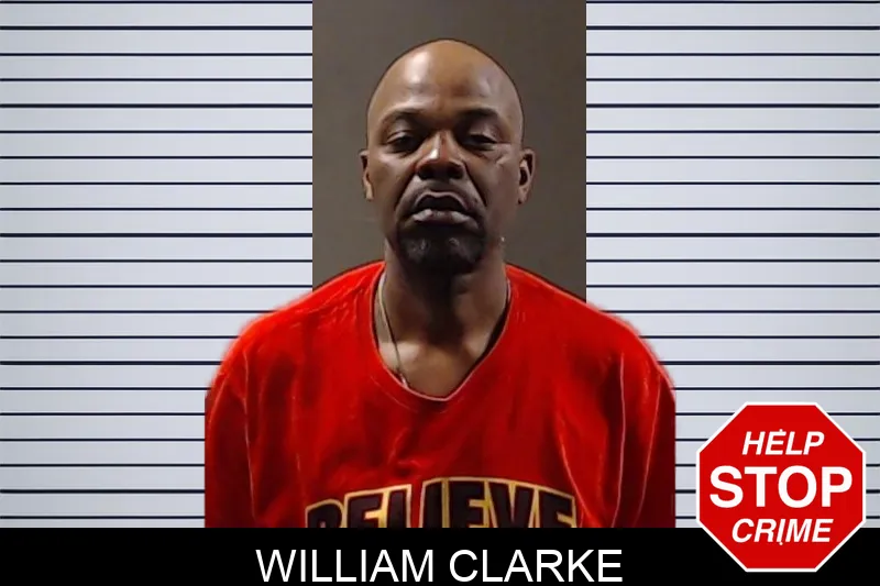 William Clarke mugshot
