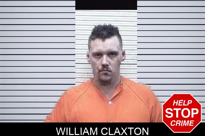 William Claxton mugshot