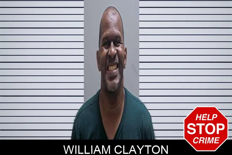 William Clayton mugshot