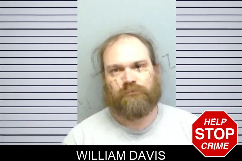 William Davis mugshot