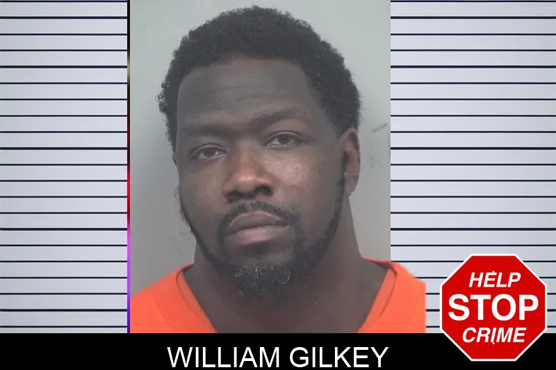William Gilkey mugshot